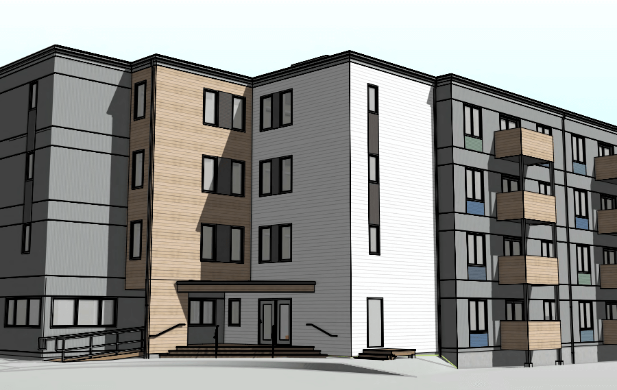 Architectural rendering only; subject to change. Rendering courtesy of DORA Construction and PDS.